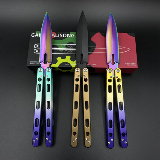 High-End COD 16 Balisong Trainer CNC Version