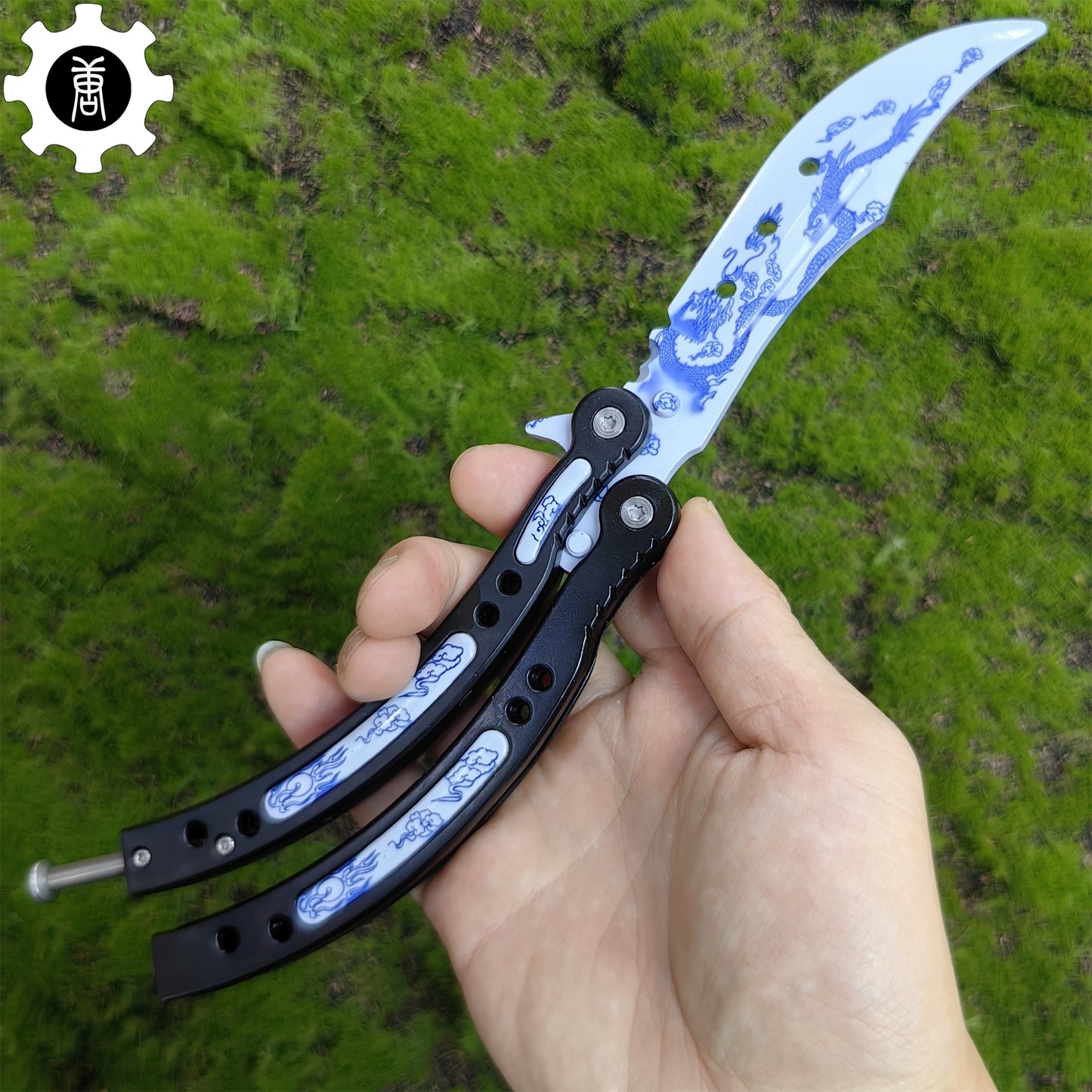 Game Butterfly Knife Azure Dragon Balisong Trainer