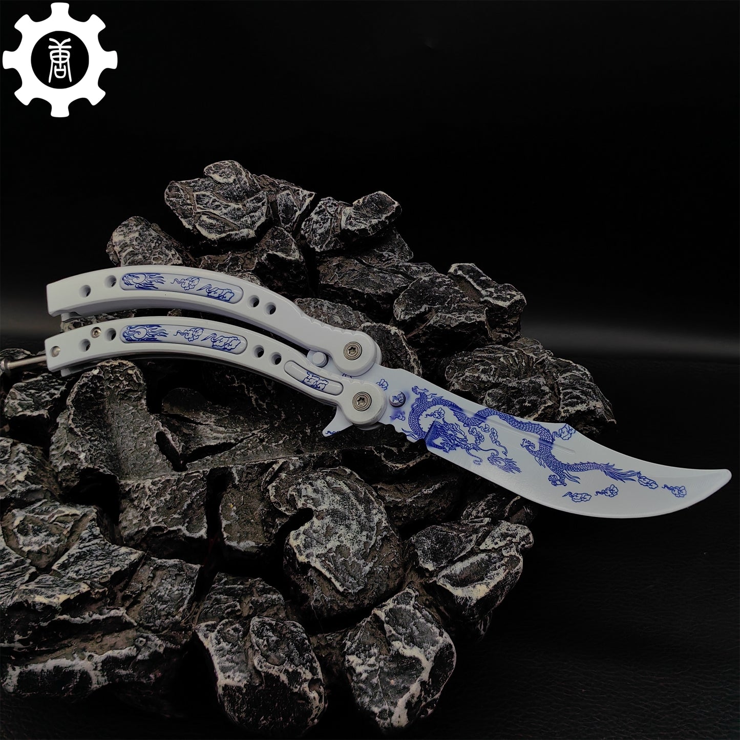Game Butterfly Knife Azure Dragon Balisong