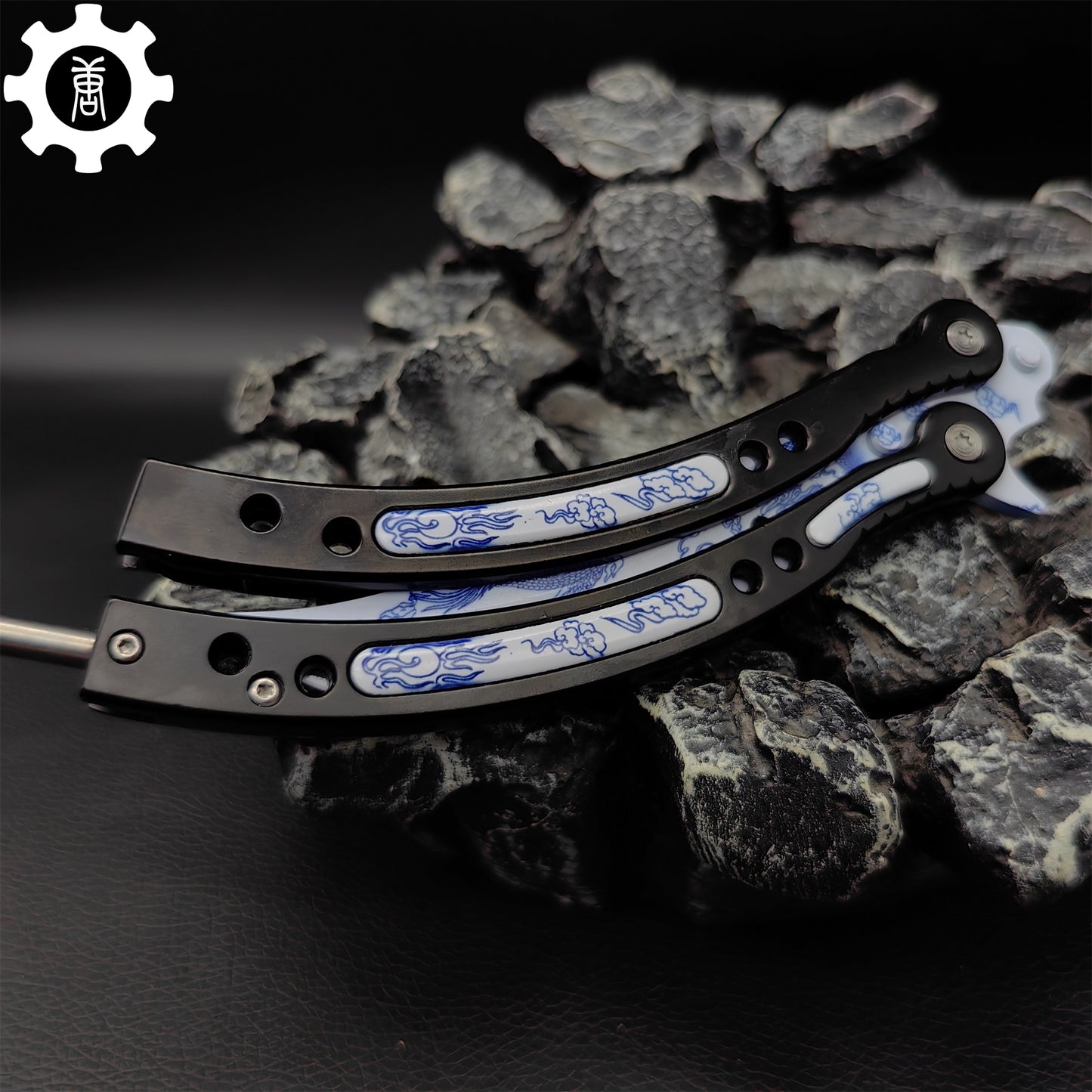 Game Butterfly Knife Azure Dragon Balisong Trainer