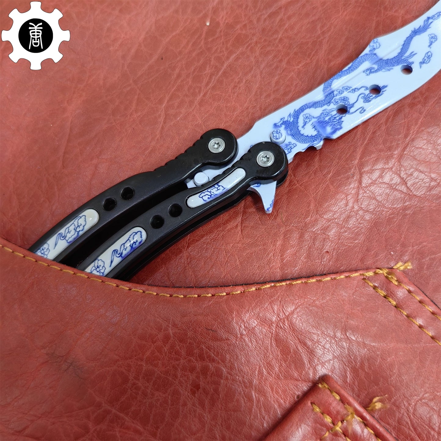 Game Butterfly Knife Azure Dragon Balisong Trainer