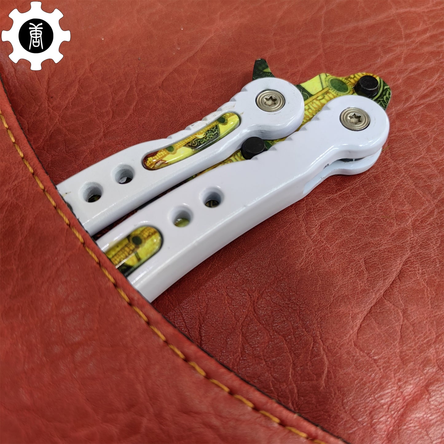 Dragon Lore Butterfly Knife Metal Balisong Game Prop