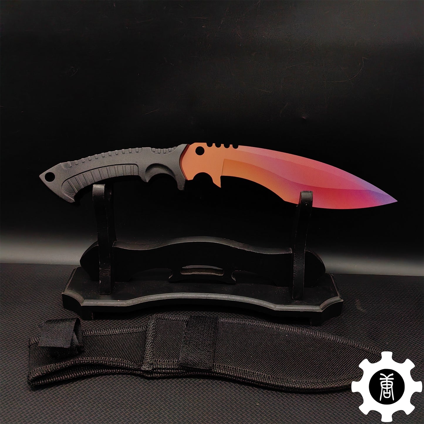 Steel Kukri Knife Blunt Blade Replica