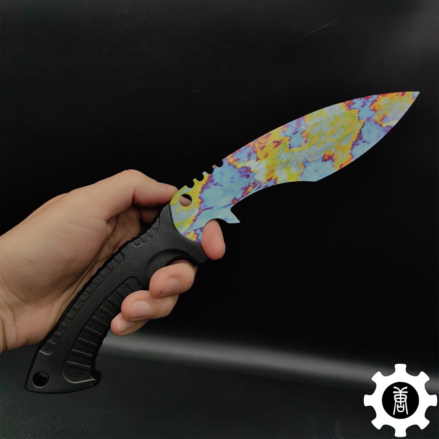 Steel Kukri Knife Blunt Blade Replica