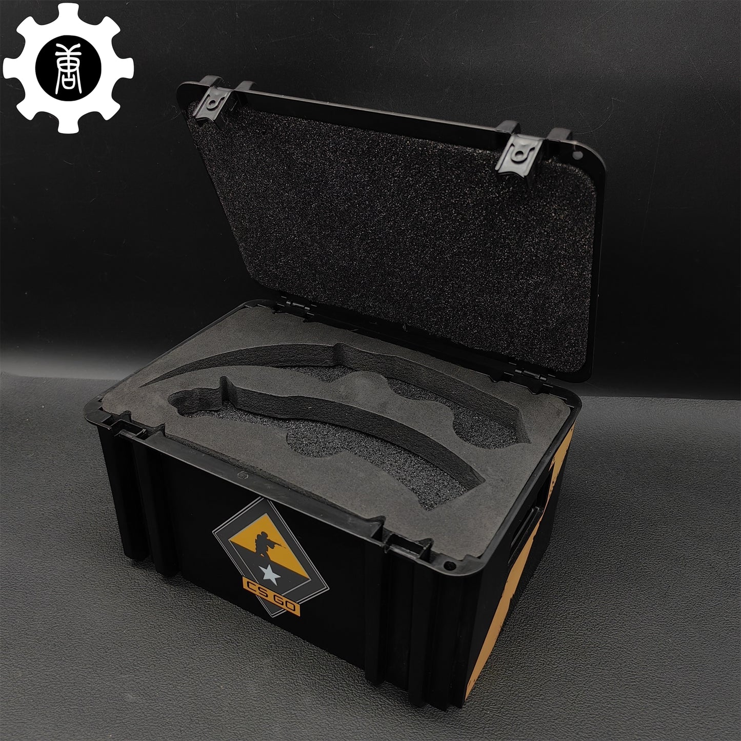 Autotronic Karambit & Balisong Trainer Weapon Case Blunt Blade Props