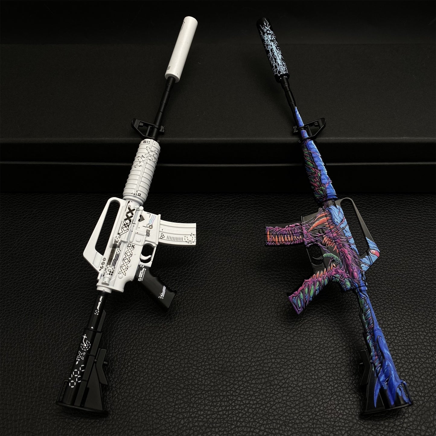 Top Rank Skin M4A1-S Gun Miniature For Collection