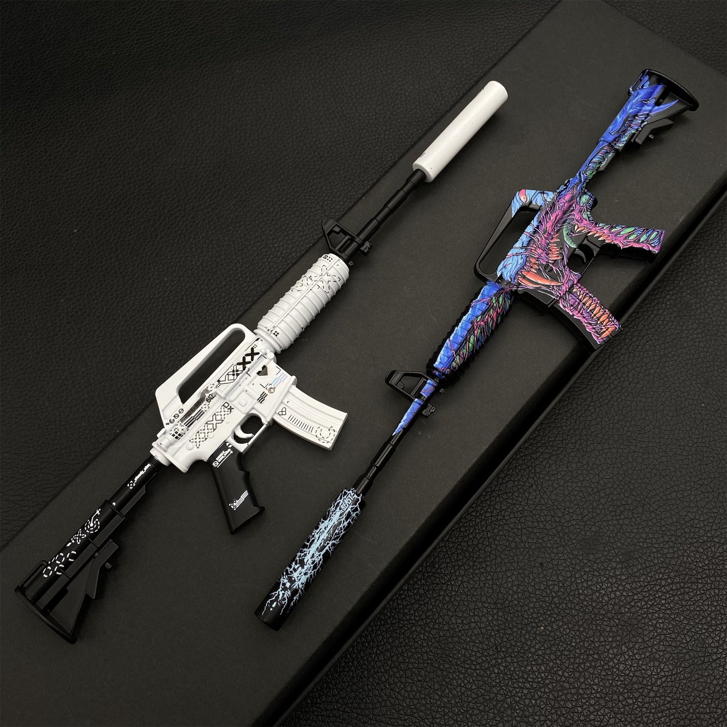 Top Rank Skin M4A1-S Gun Miniature For Collection
