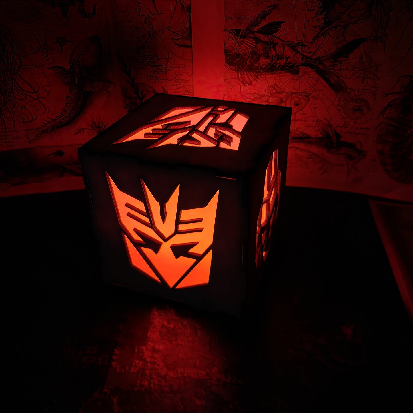 Handmade Car Robot Night Light