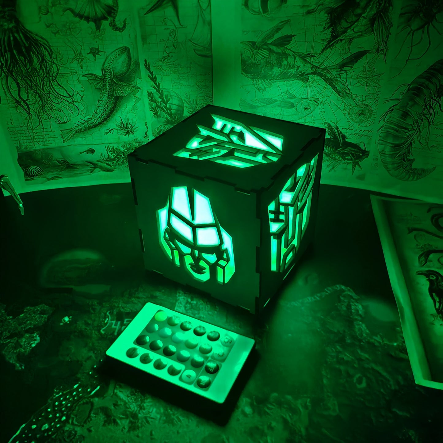 Handmade Car Robot Night Light