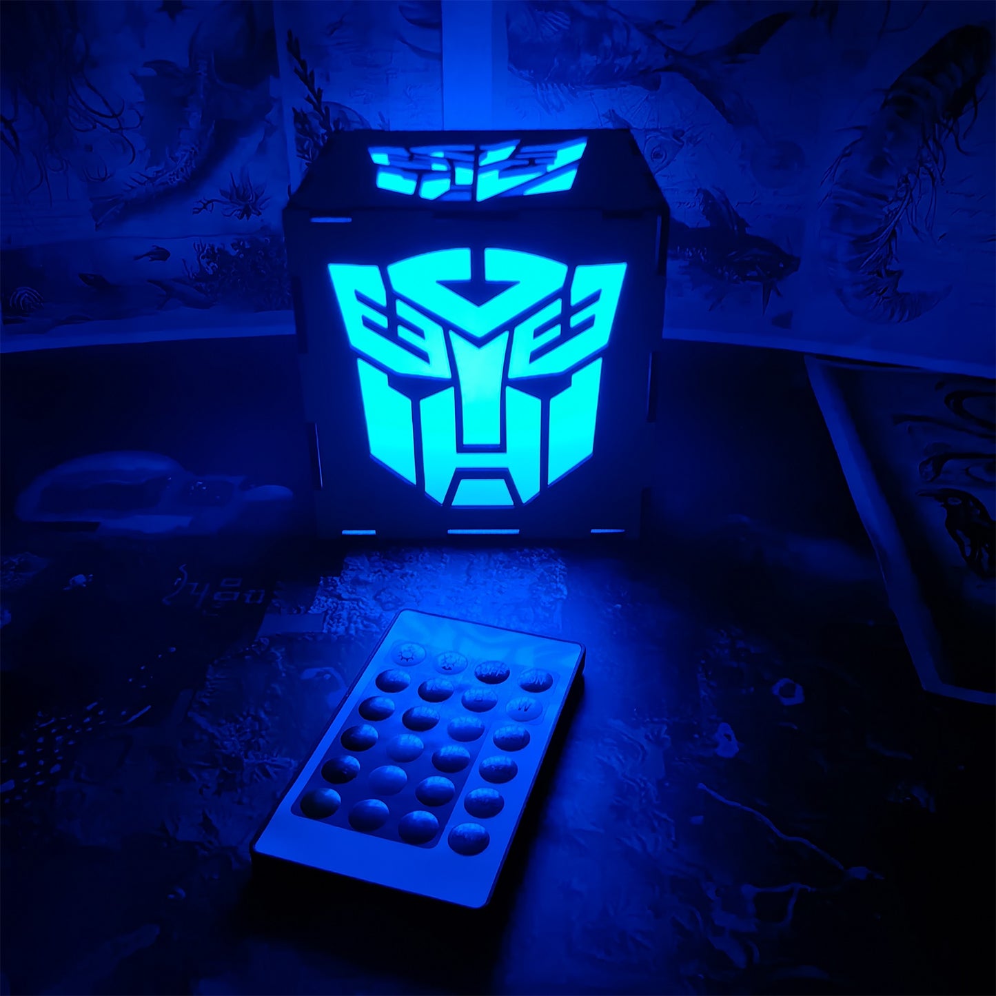 Handmade Car Robot Night Light