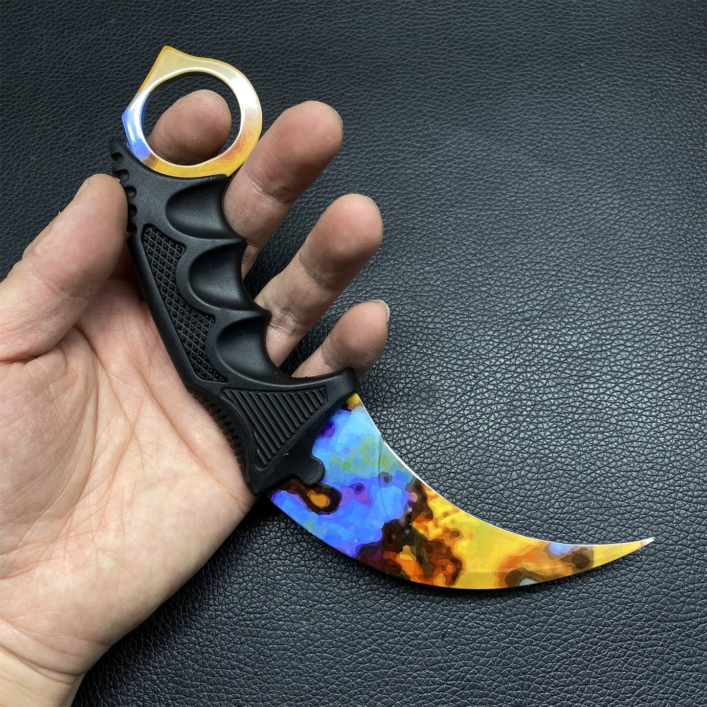 Black Gamma Weapon Case Blunt Blade Karambit & Balisong Gift Box