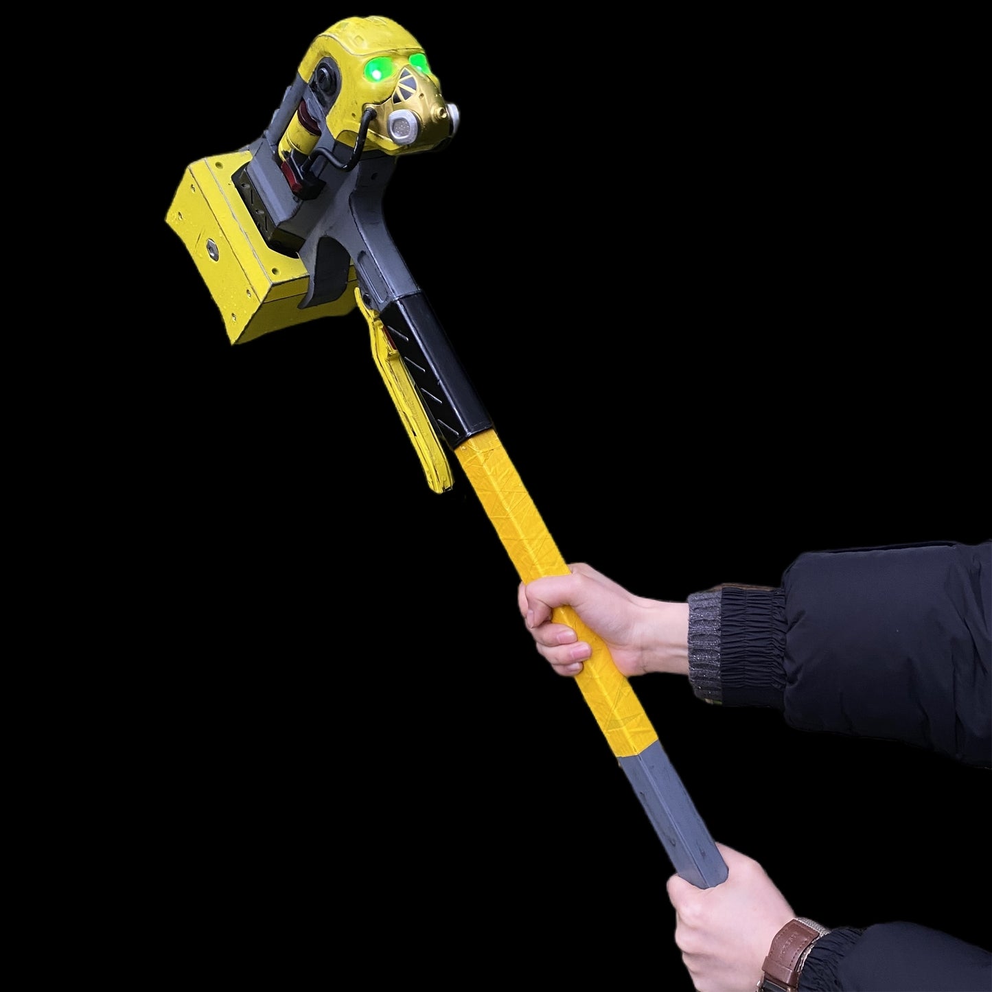 3D Printed Caustic Heirloom Death Hammer Replica Cosplay Prop