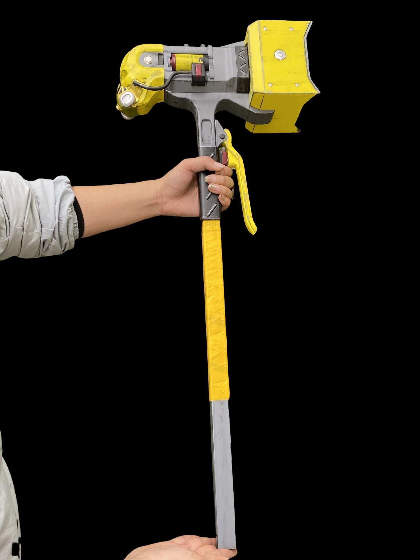 3D Printed Caustic Heirloom Death Hammer Replica Cosplay Prop