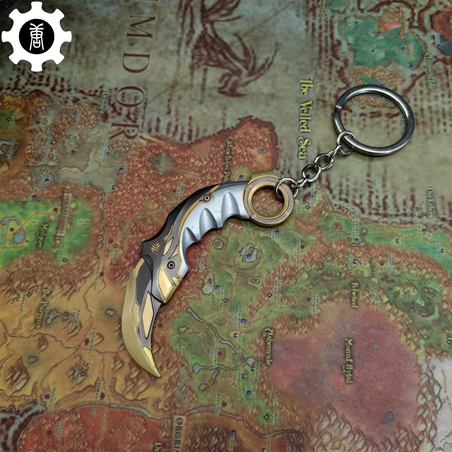 Cool Champions 2021 Karambit Mini Metal Keychain