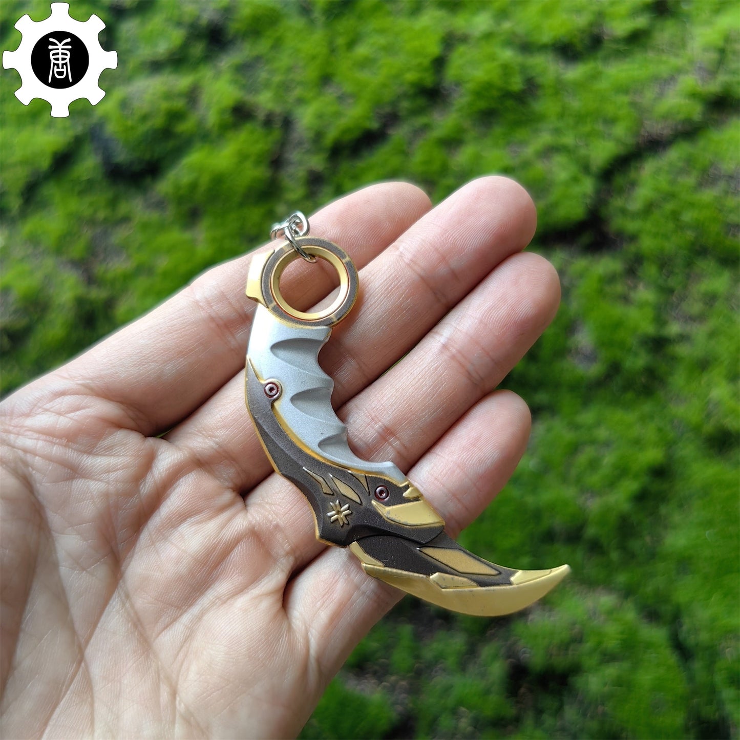 Cool Champions 2021 Karambit Mini Metal Keychain