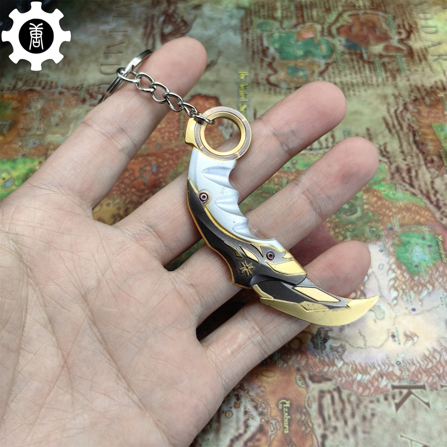Cool Champions 2021 Karambit Mini Metal Keychain