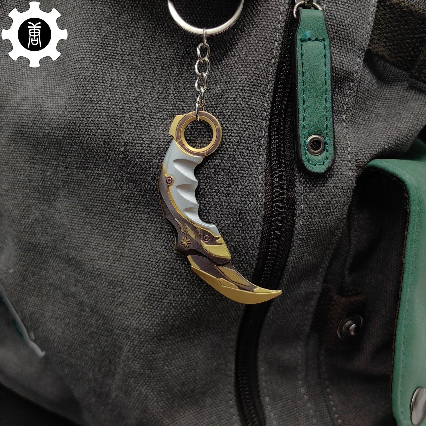 Cool Champions 2021 Karambit Mini Metal Keychain