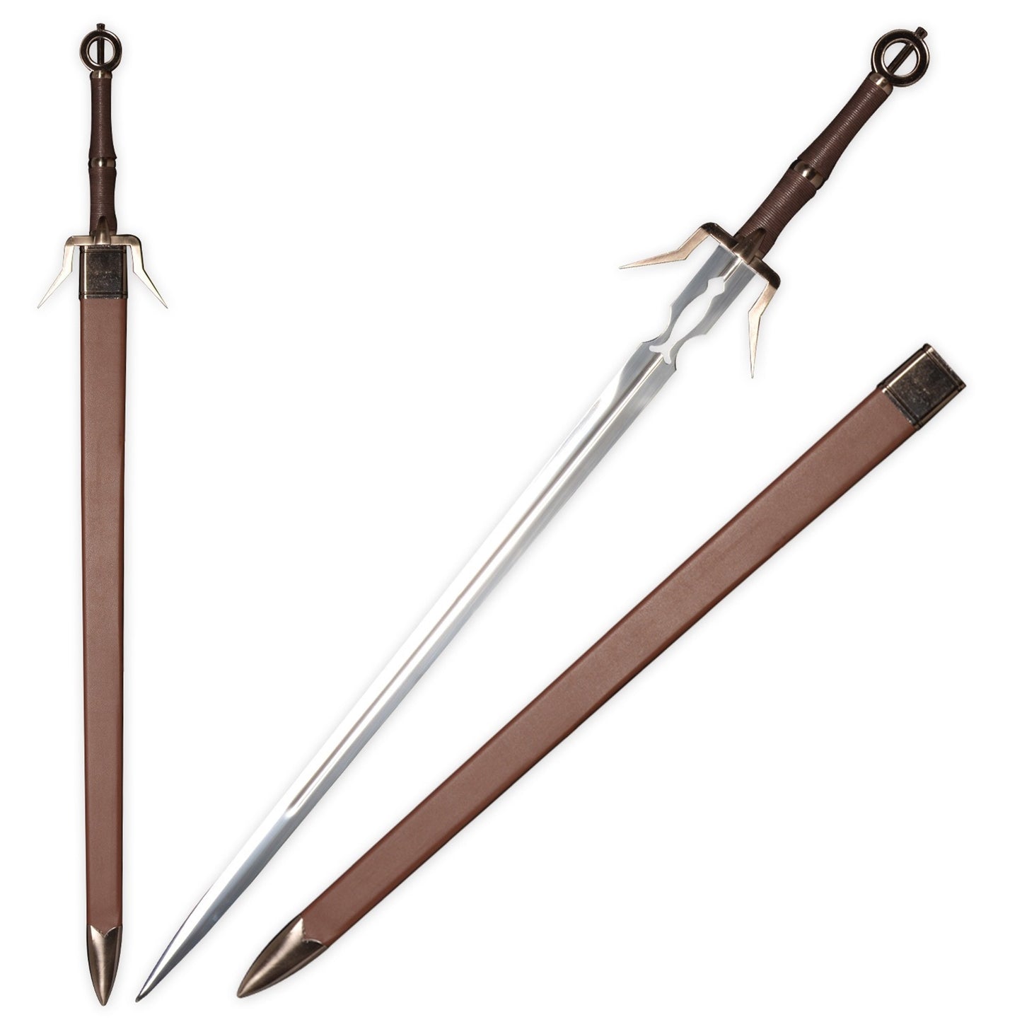 49.2" Ciri's Silver Sword Metal Replica Cosplay Prop