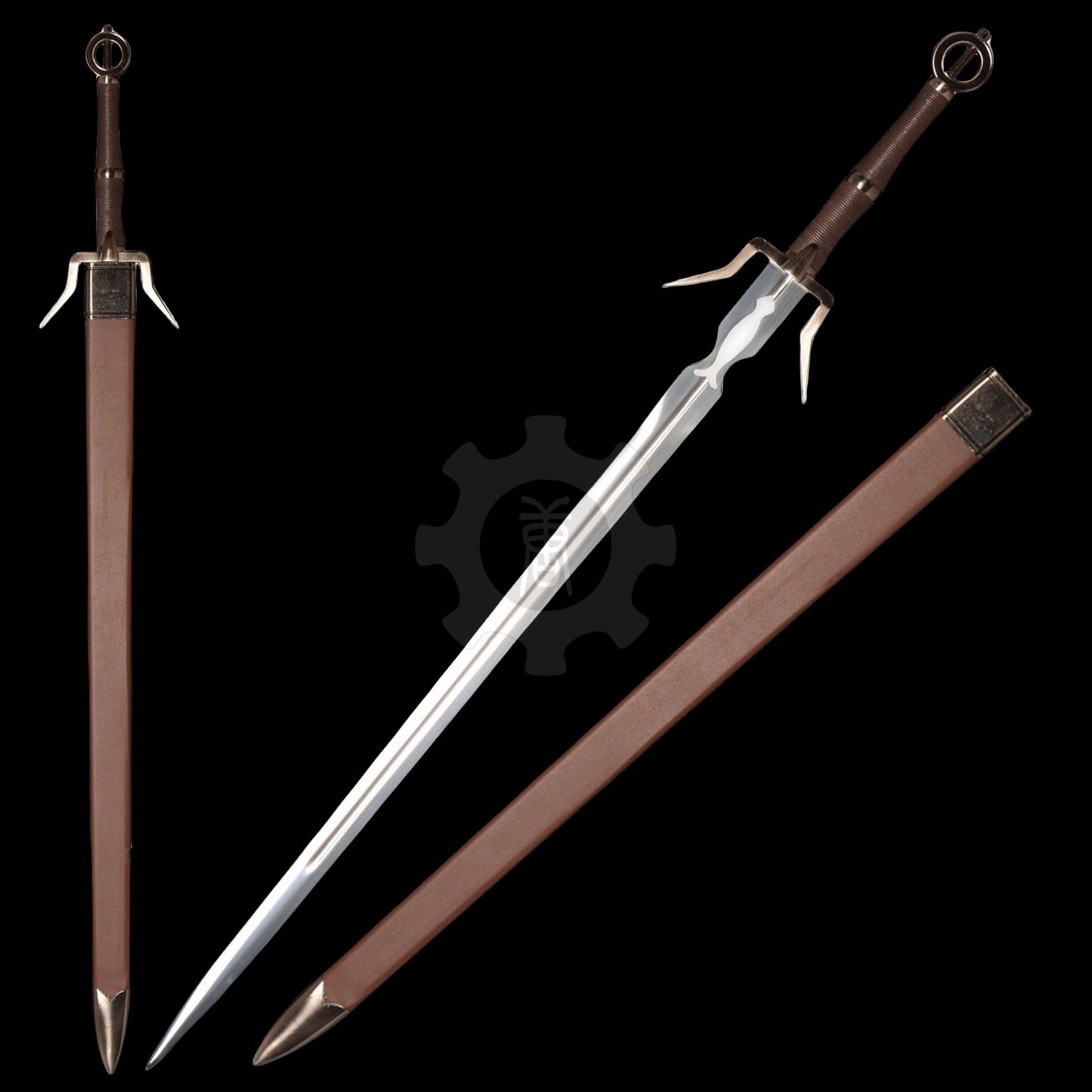 49.2" Ciri's Silver Sword Metal Replica Cosplay Prop