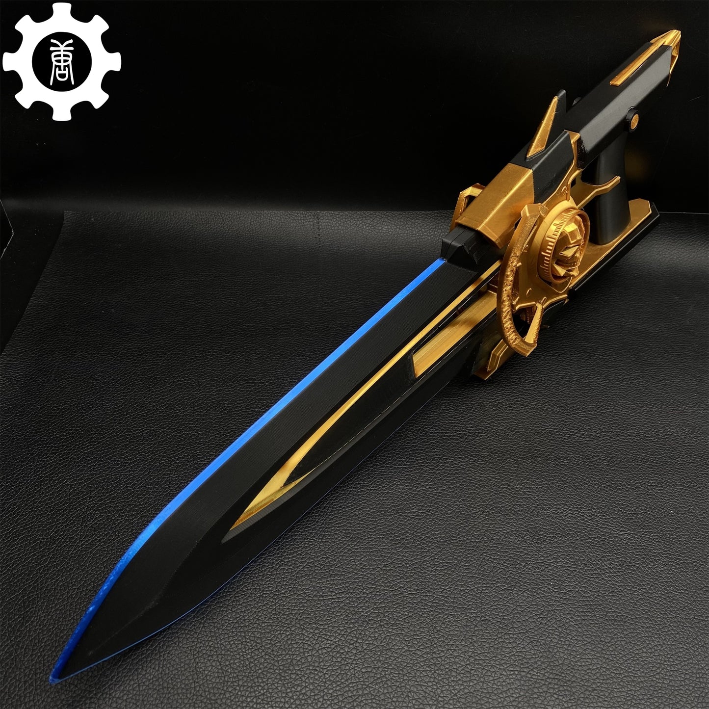3D-Printed Cobalt Katar Heirloom Cobalt Katar Heirloom