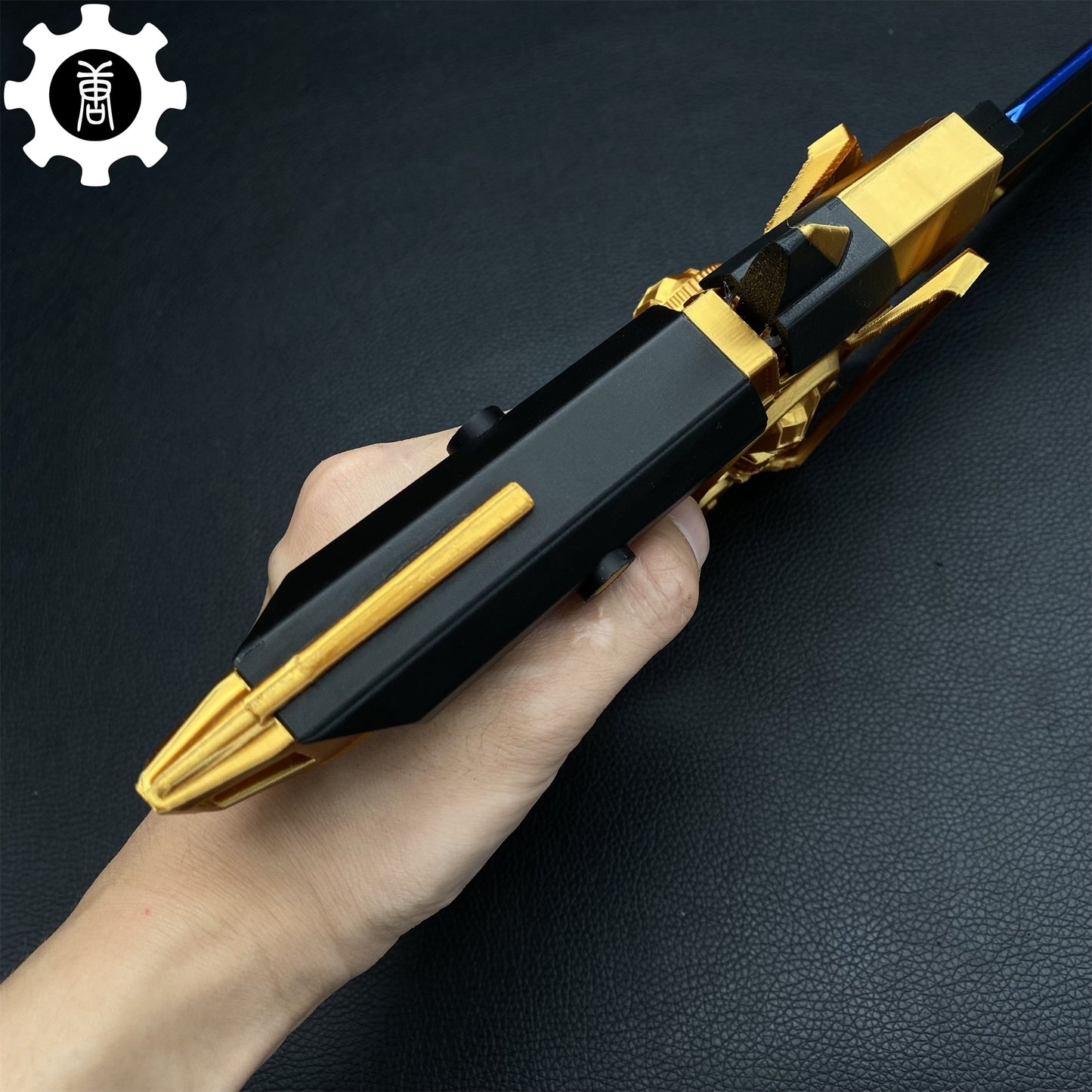 3D-Printed Cobalt Katar Heirloom Cobalt Katar Heirloom