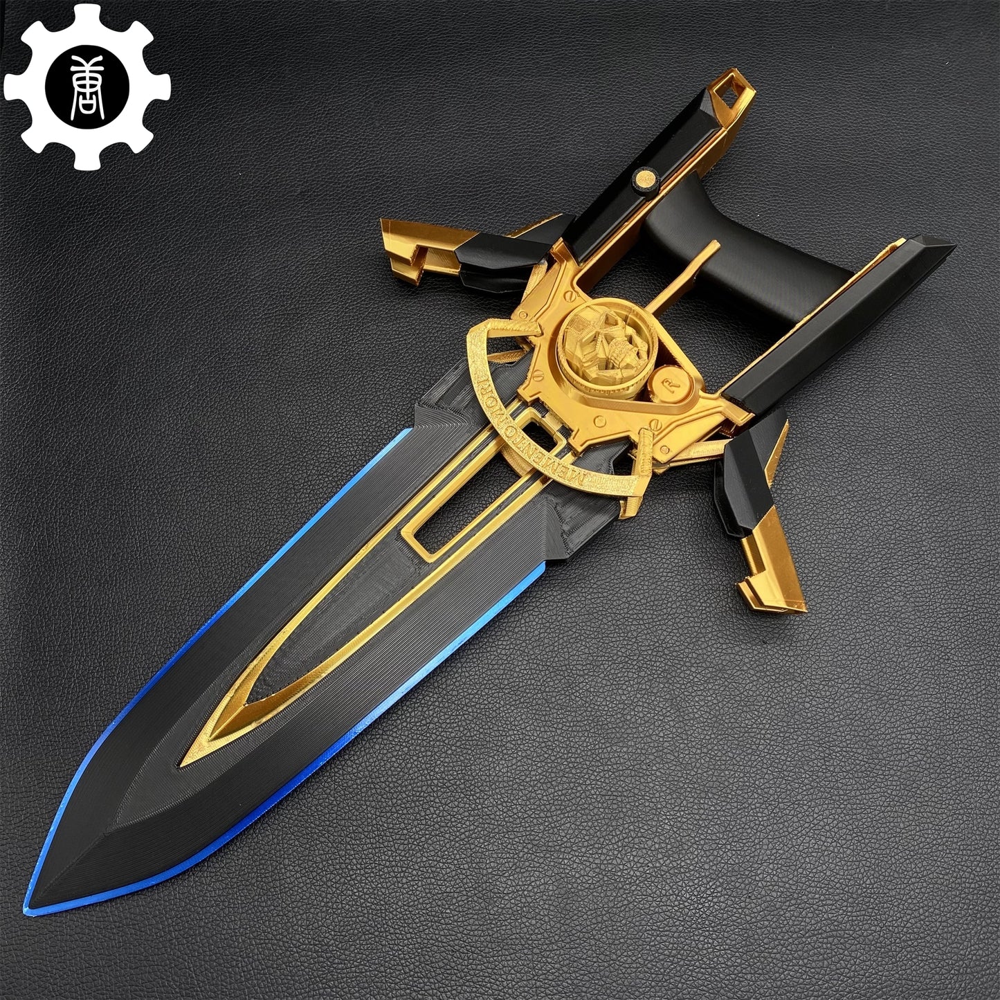 3D-Printed Cobalt Katar Heirloom Cobalt Katar Heirloom