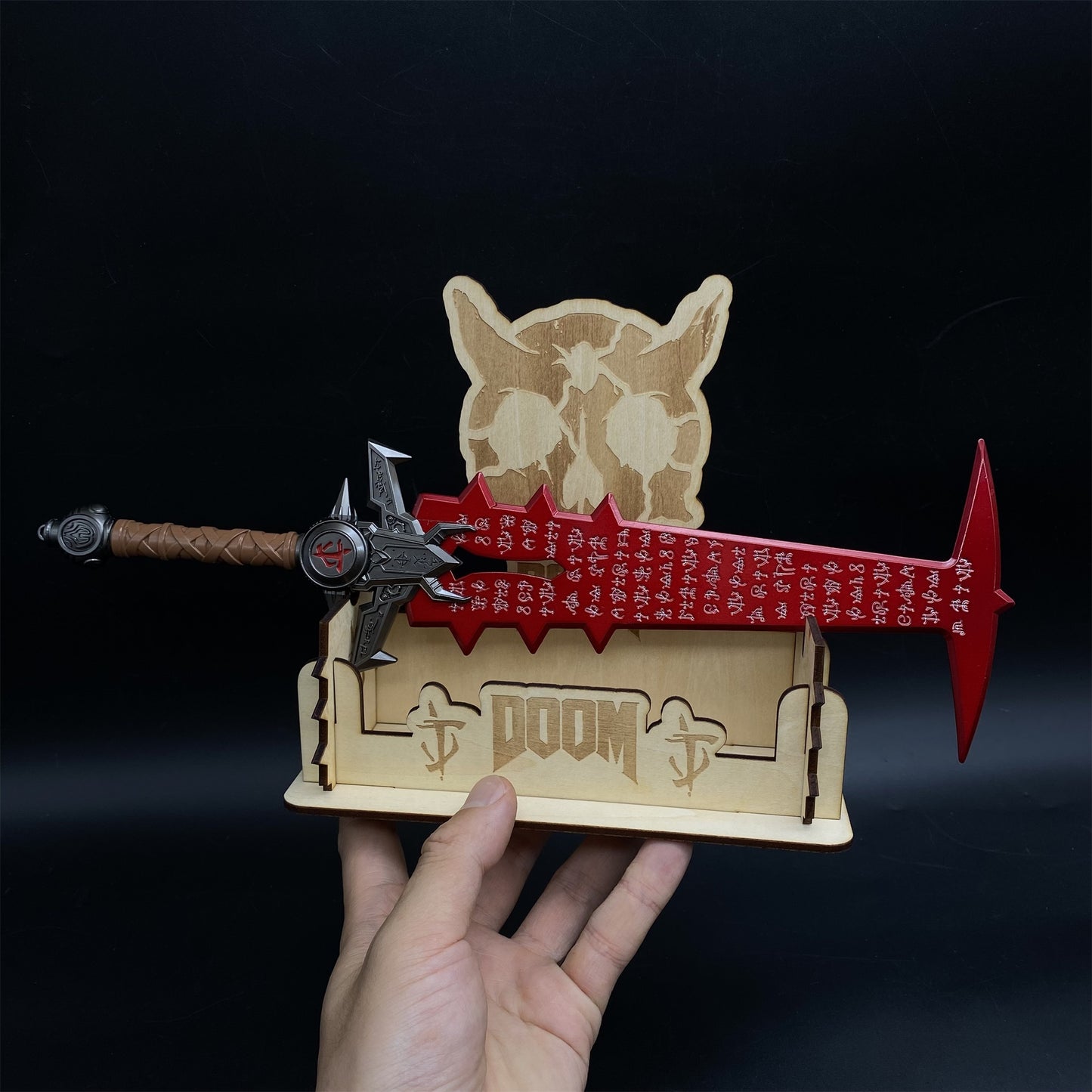 30CM Eternal Crucible Sword Blunt Metal Replica