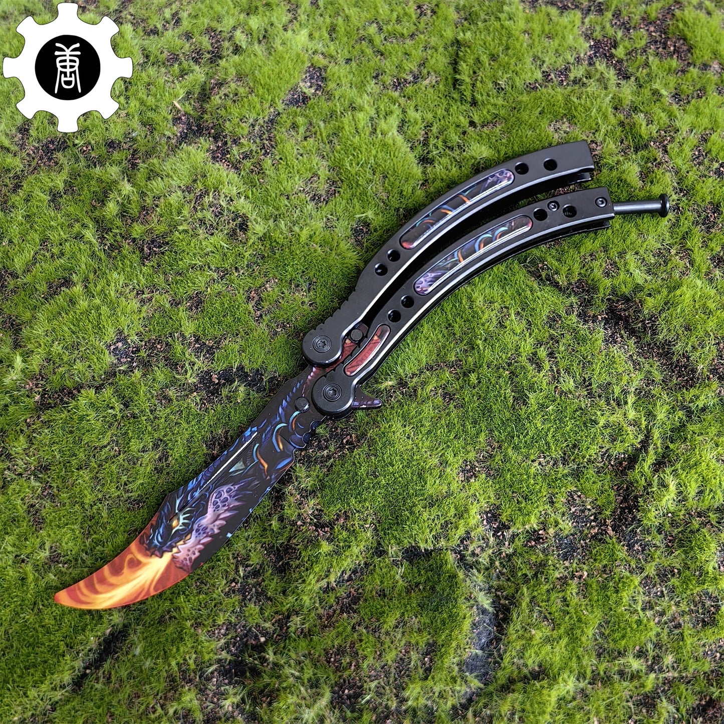 CS Butterfly Knife Balisong Trainers Blunt Blade Mystery Prize
