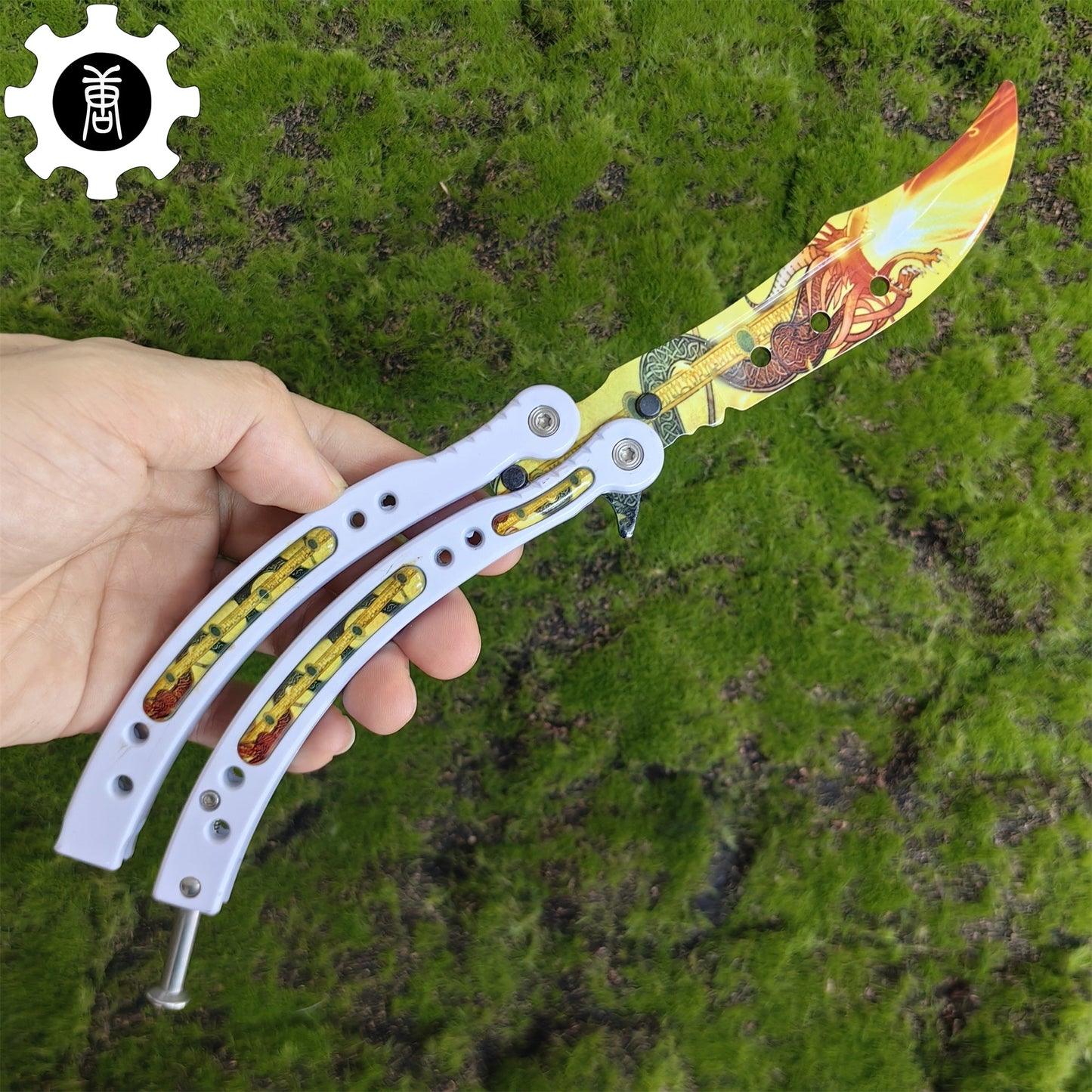CS Butterfly Knife Balisong Trainers Blunt Blade Mystery Prize