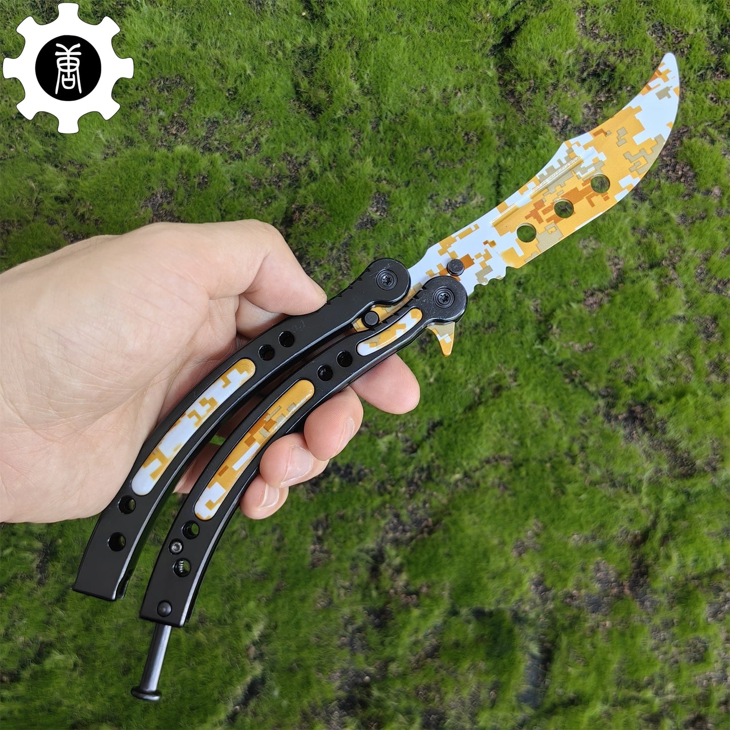 CS Butterfly Knife Balisong Trainers Blunt Blade Mystery Prize