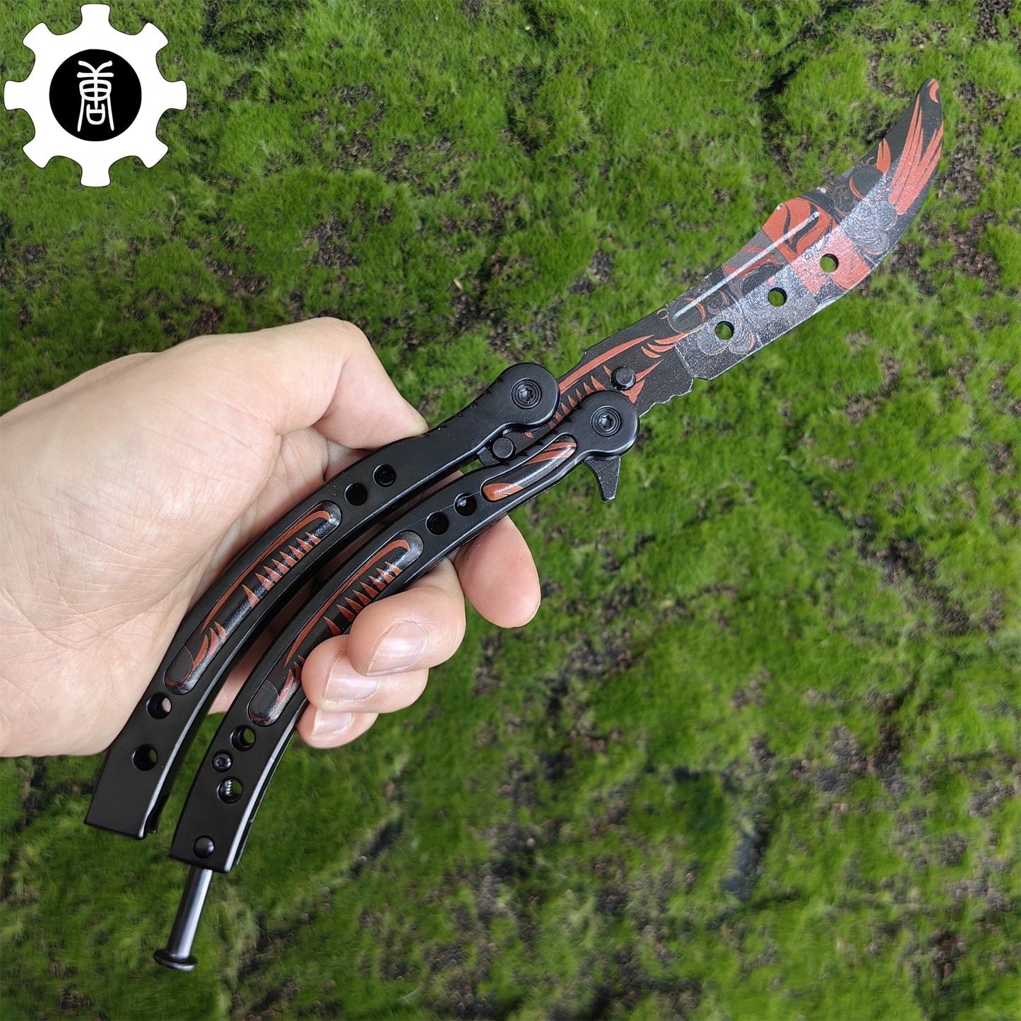 CS Butterfly Knife Balisong Trainers Blunt Blade Mystery Prize
