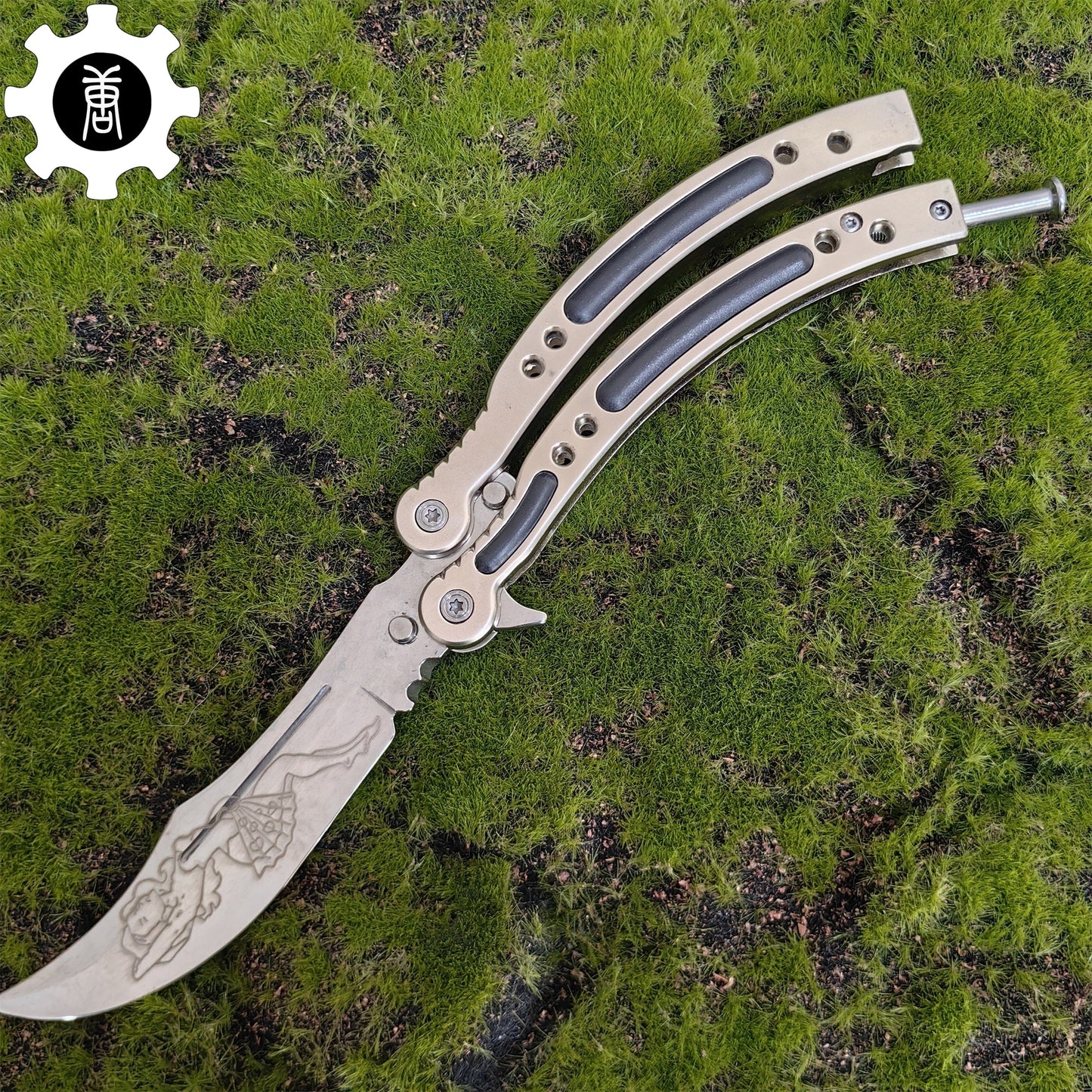 CS Butterfly Knife Balisong Trainers Blunt Blade Mystery Prize