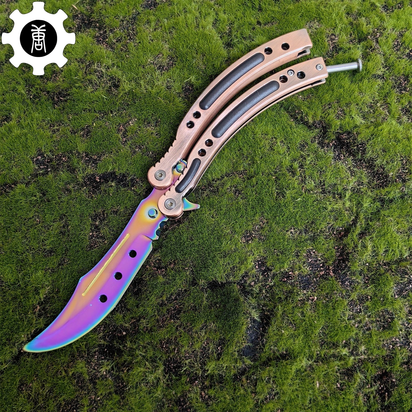 CS Butterfly Knife Balisong Trainers Blunt Blade Mystery Prize