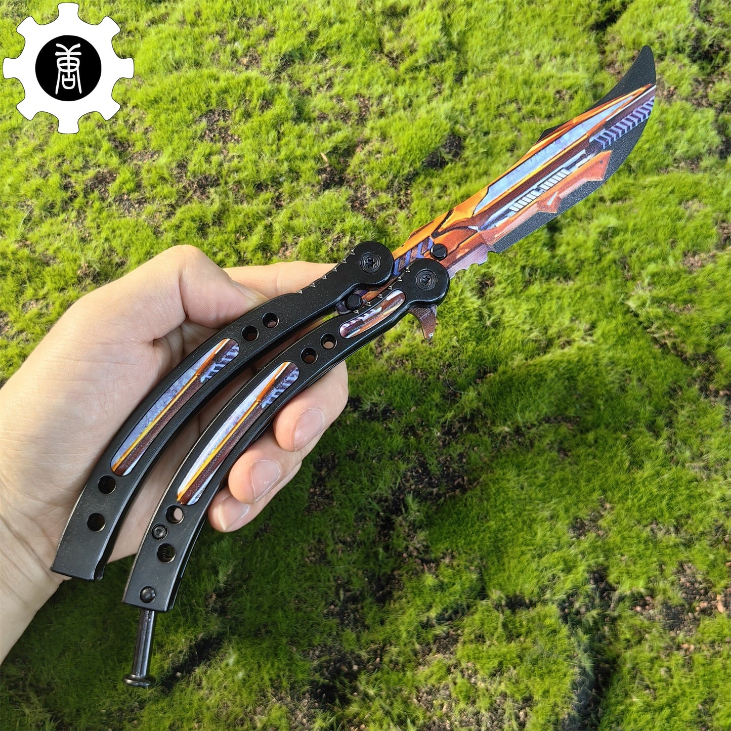 CS Butterfly Knife Balisong Trainers Blunt Blade Mystery Prize