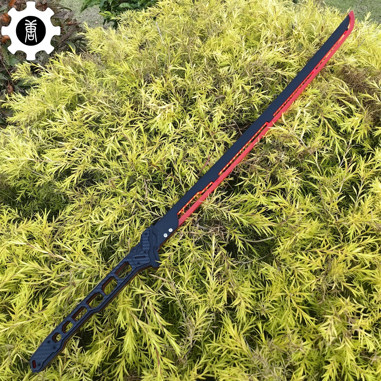 Cyberpunk Errata Red Thermal Katana Game Cosplay Prop