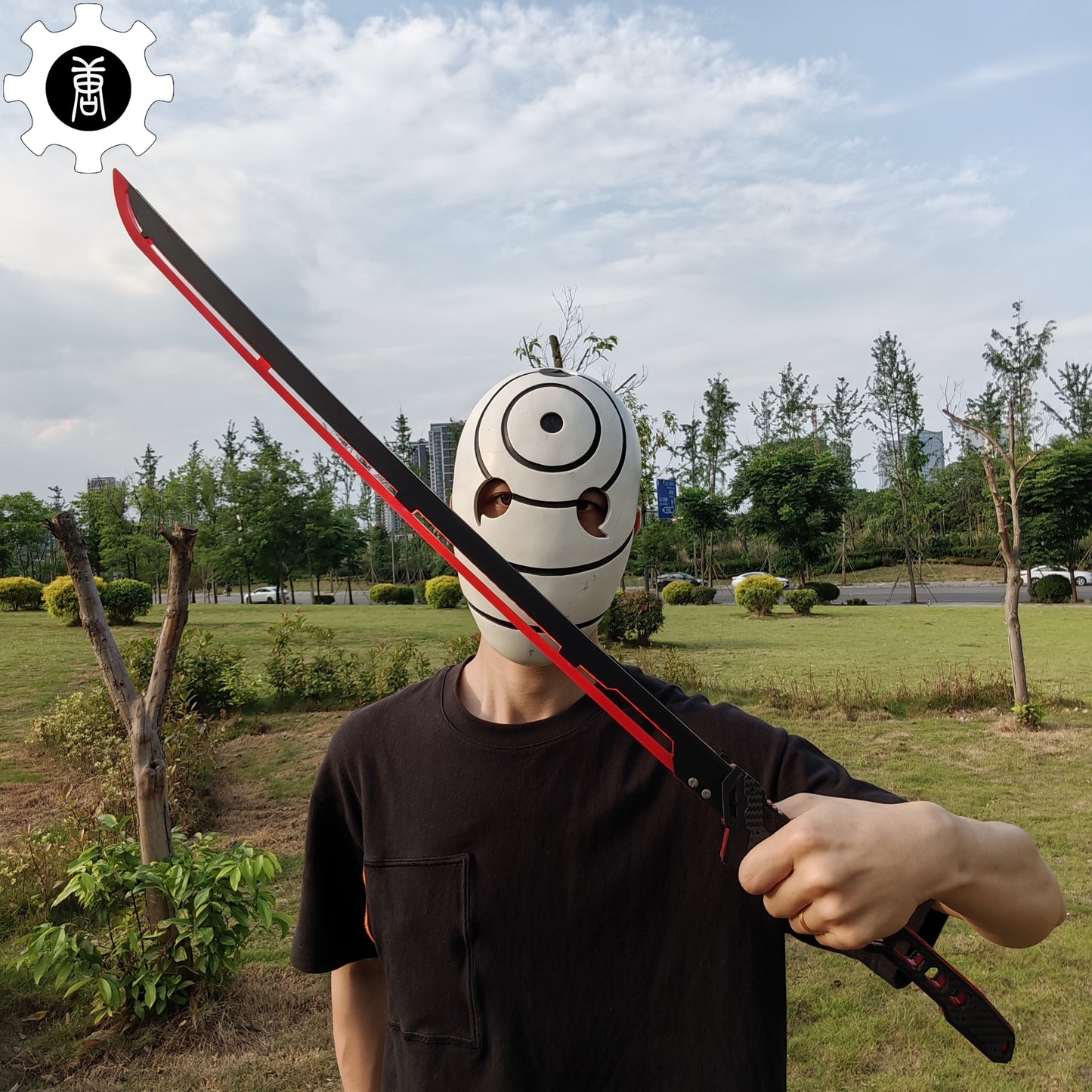 Cyberpunk Errata Red Thermal Katana Game Cosplay Prop