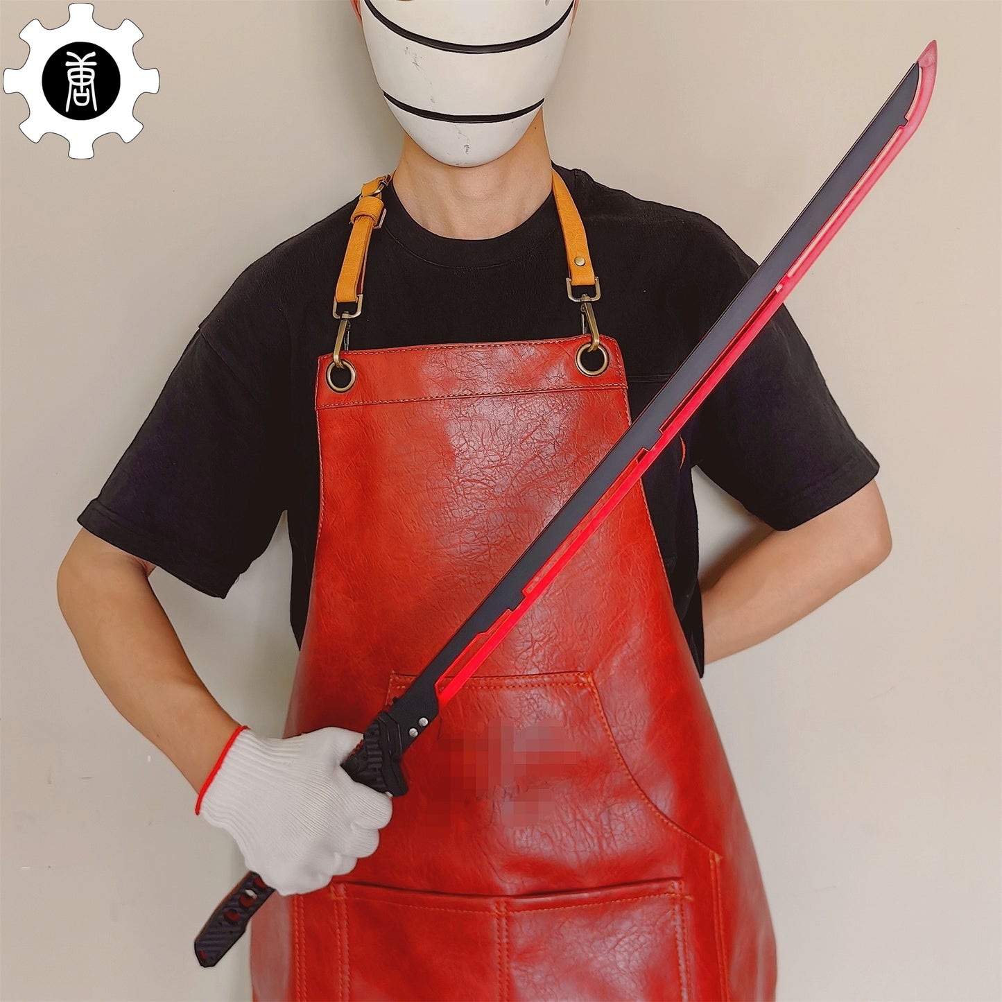 Cyberpunk Errata Red Thermal Katana Game Cosplay Prop