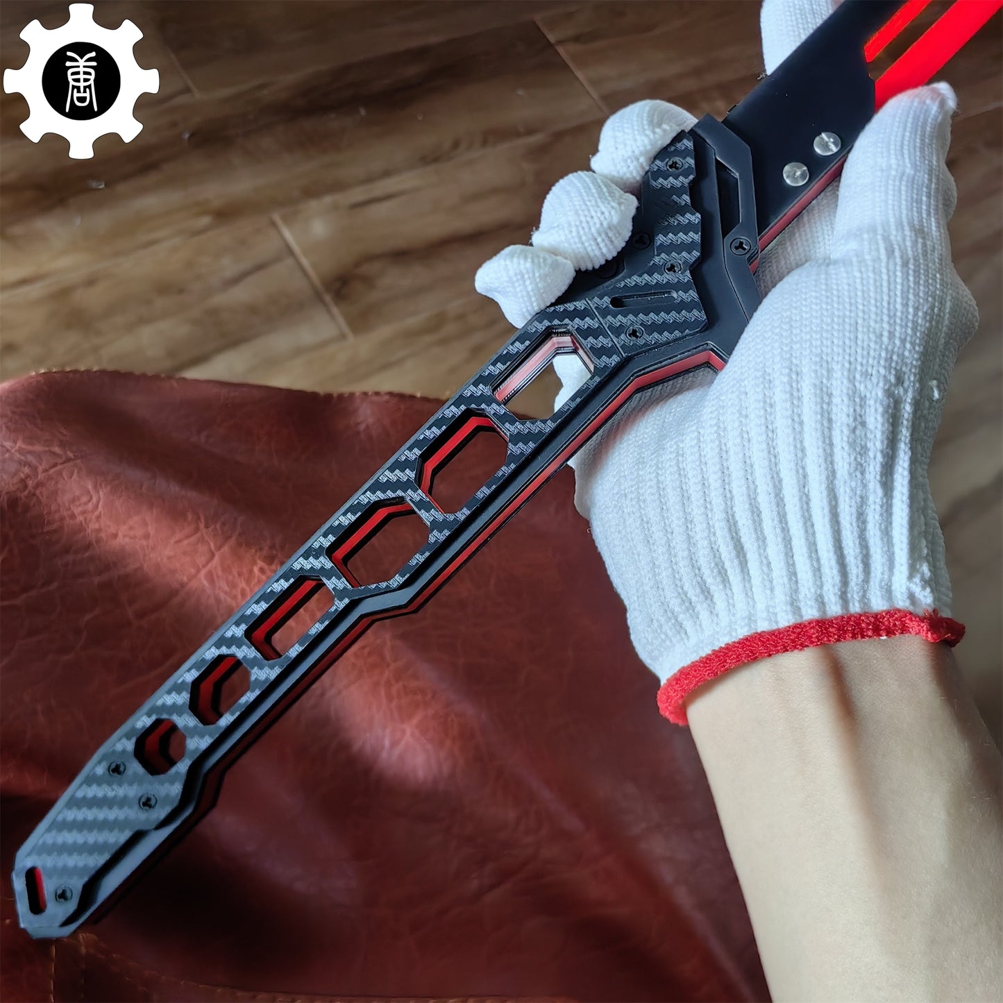 Cyberpunk Errata Red Thermal Katana Game Cosplay Prop