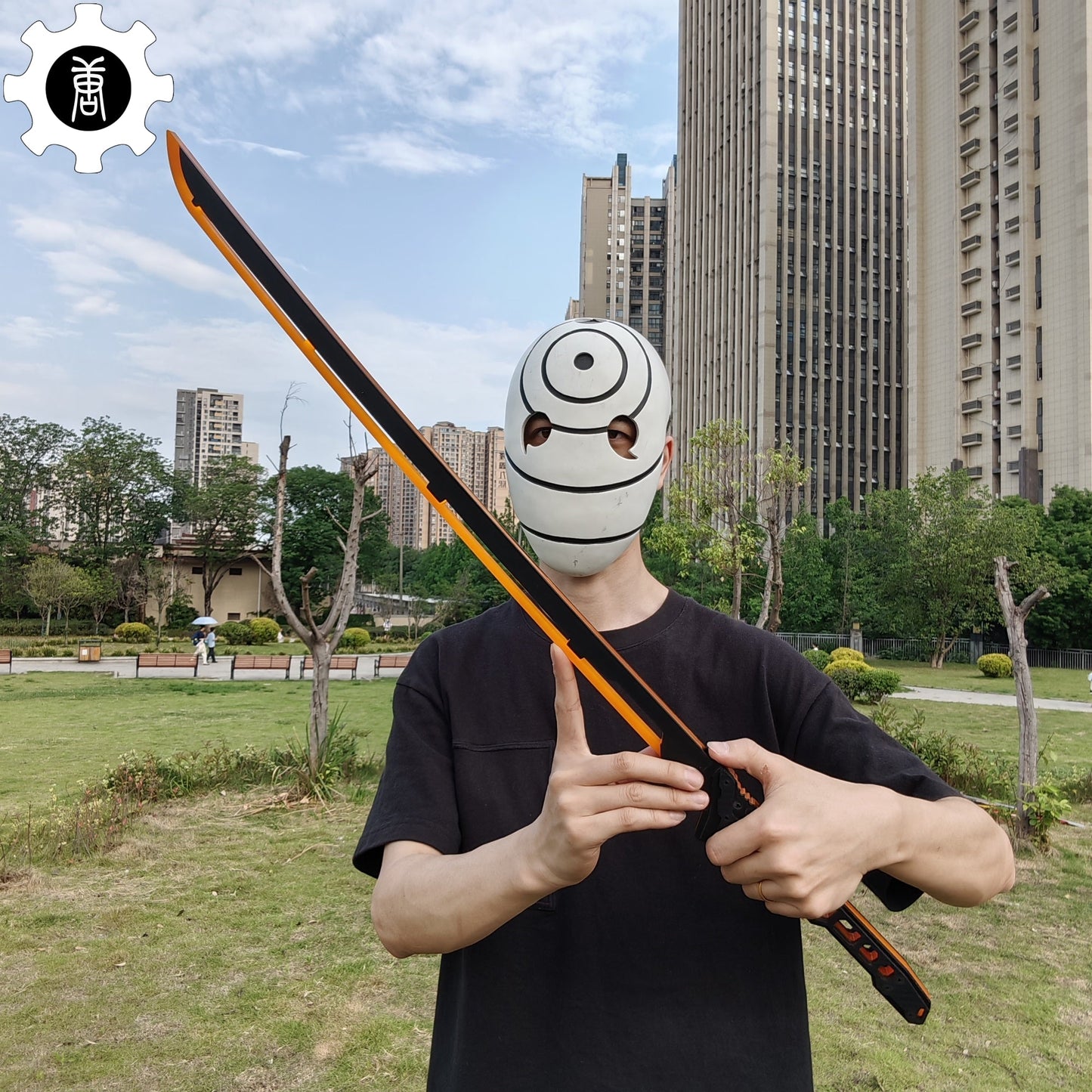 Cyberpunk Errata Yellow Thermal Katana Game Cosplay Prop
