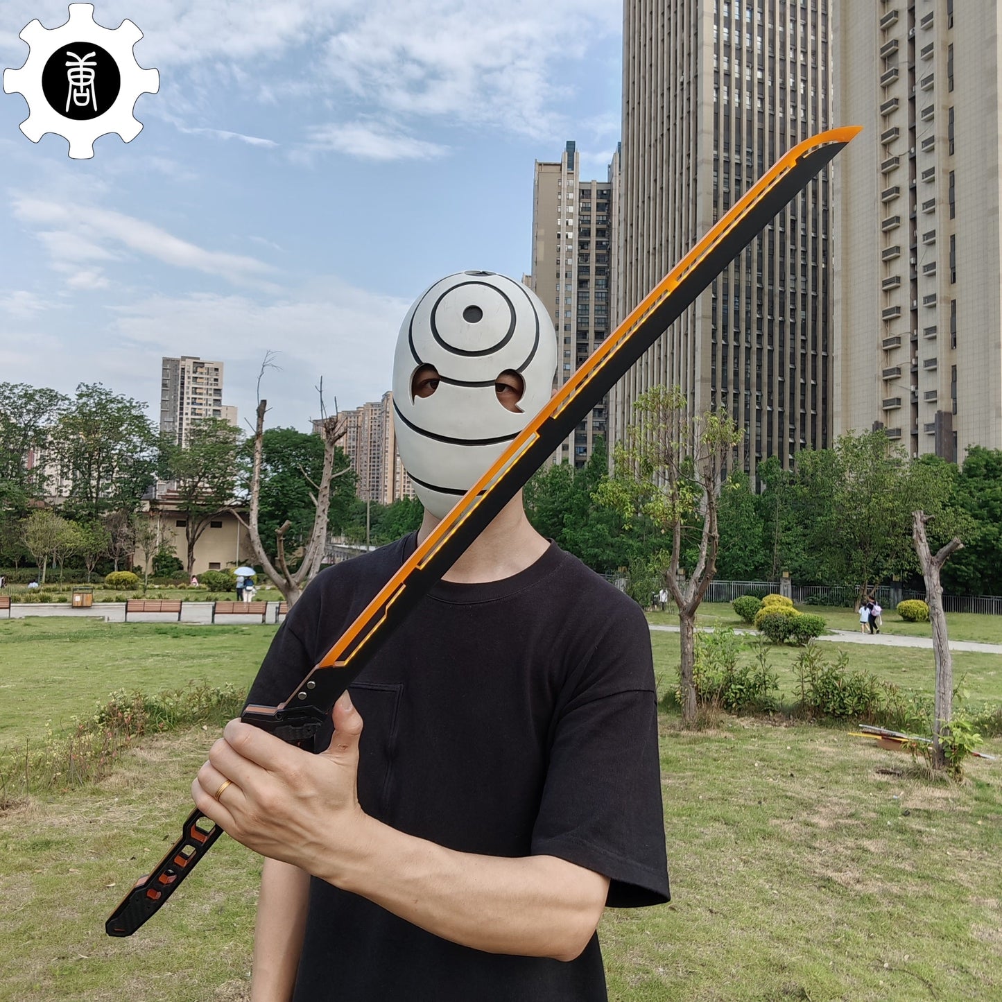 Cyberpunk Errata Yellow Thermal Katana Game Cosplay Prop
