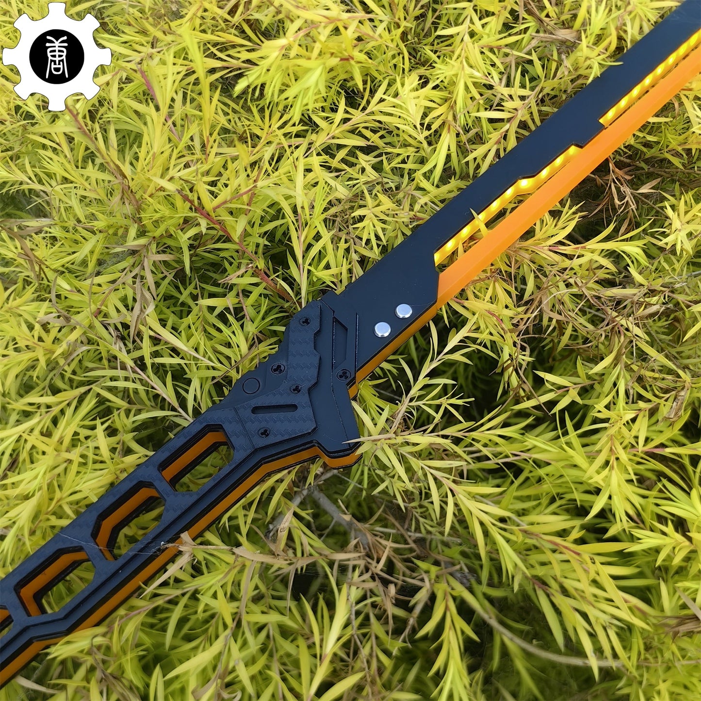 Cyberpunk Errata Yellow Thermal Katana Game Cosplay Prop