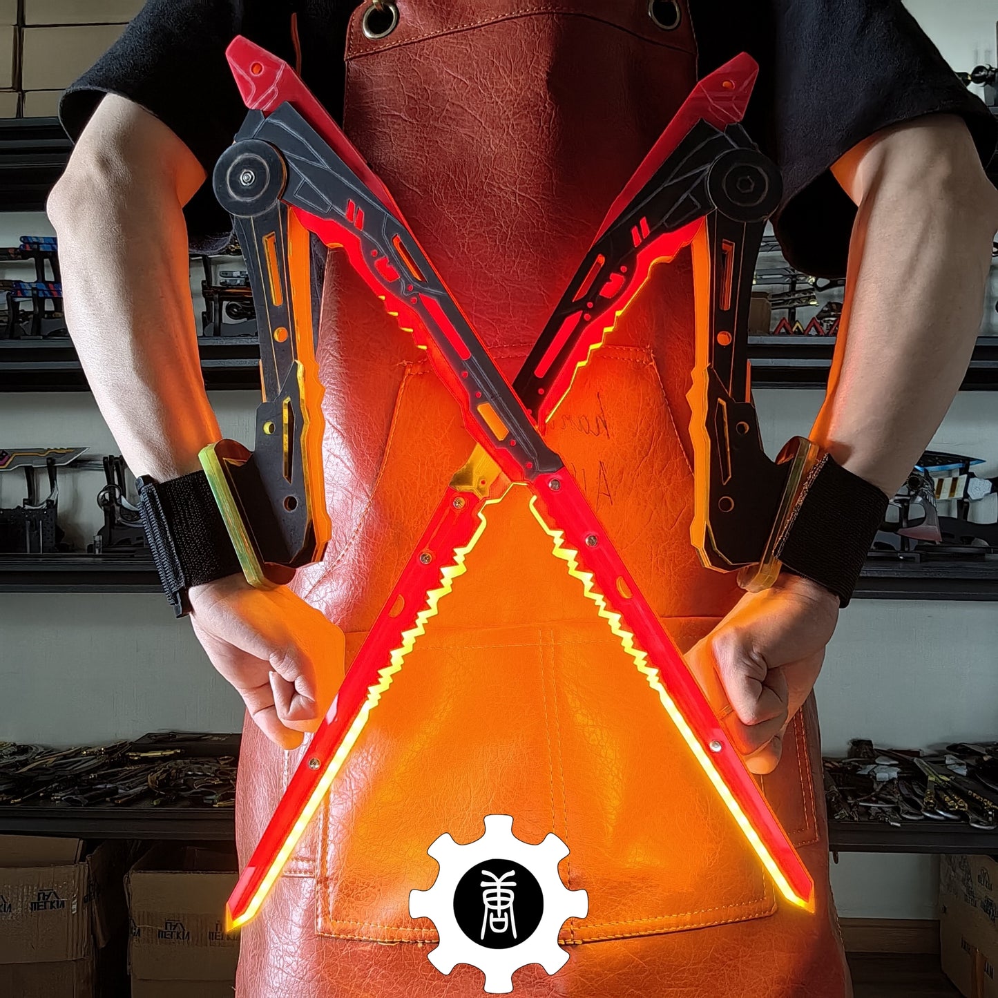 Cyberpunk Mantis Blades Game Cosplay Prop