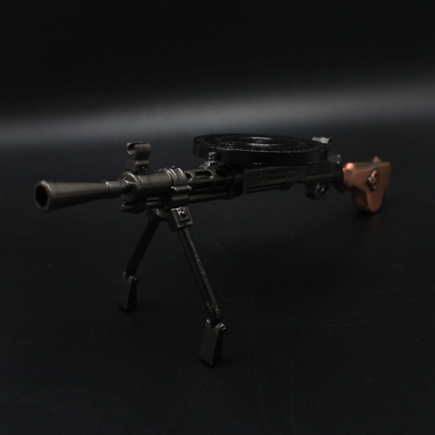 DP-28 Metal Miniature Degtyaryov Light Machine Gun 17CM/6.7"