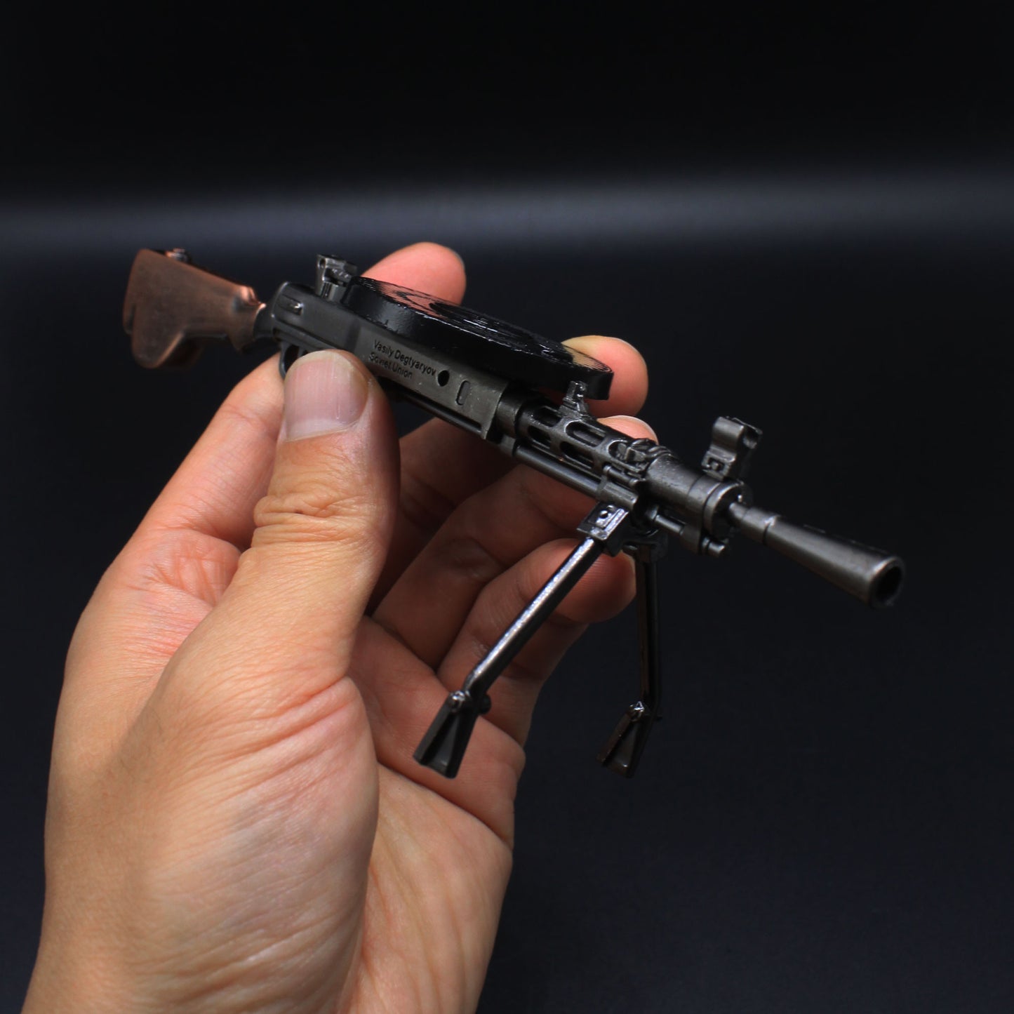 DP-28 Metal Miniature Degtyaryov Light Machine Gun 17CM/6.7"