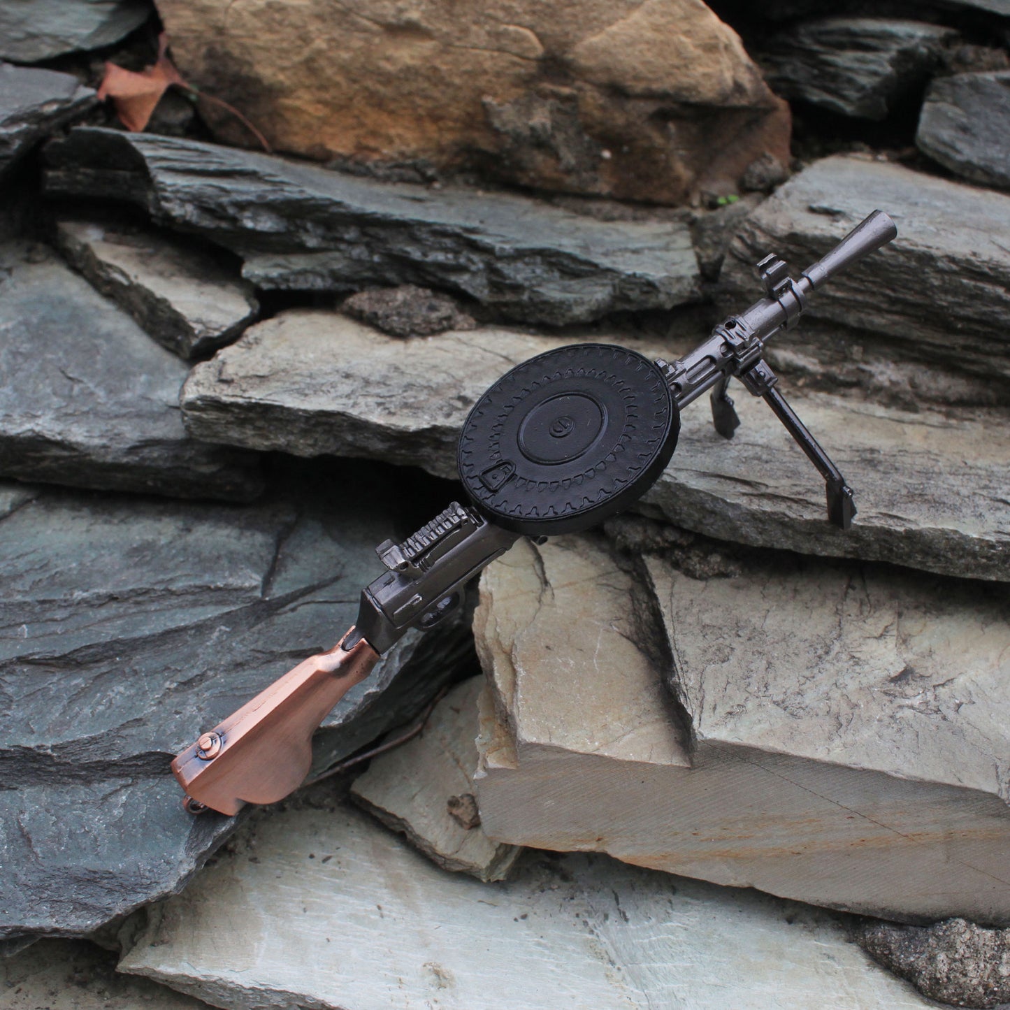 DP-28 Metal Miniature Degtyaryov Light Machine Gun 17CM/6.7"