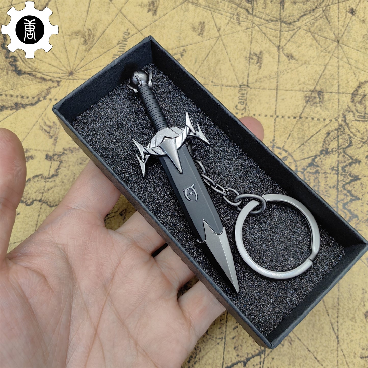 Dagon Razor Sword Mini Metal Replica EDC Knife