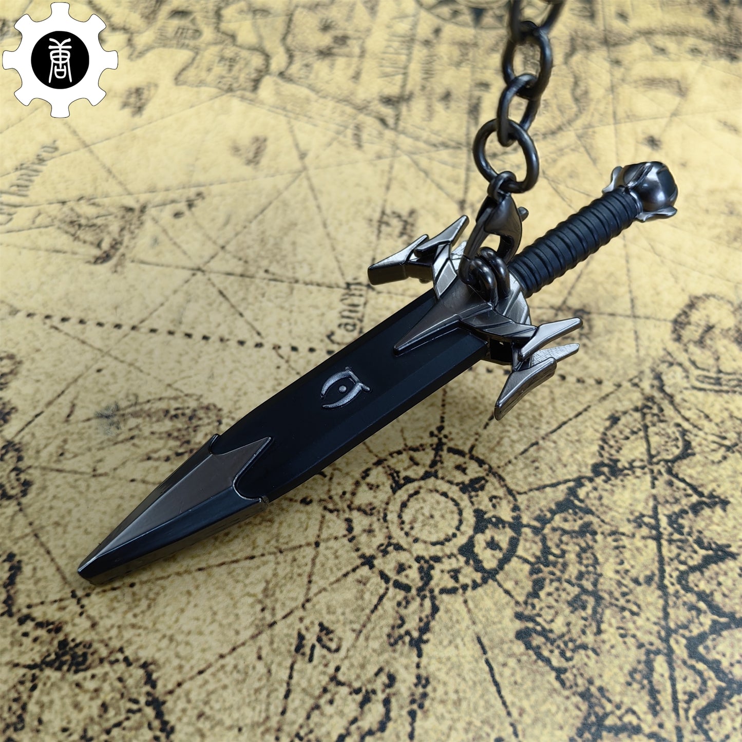Dagon Razor Sword Mini Metal Replica EDC Knife