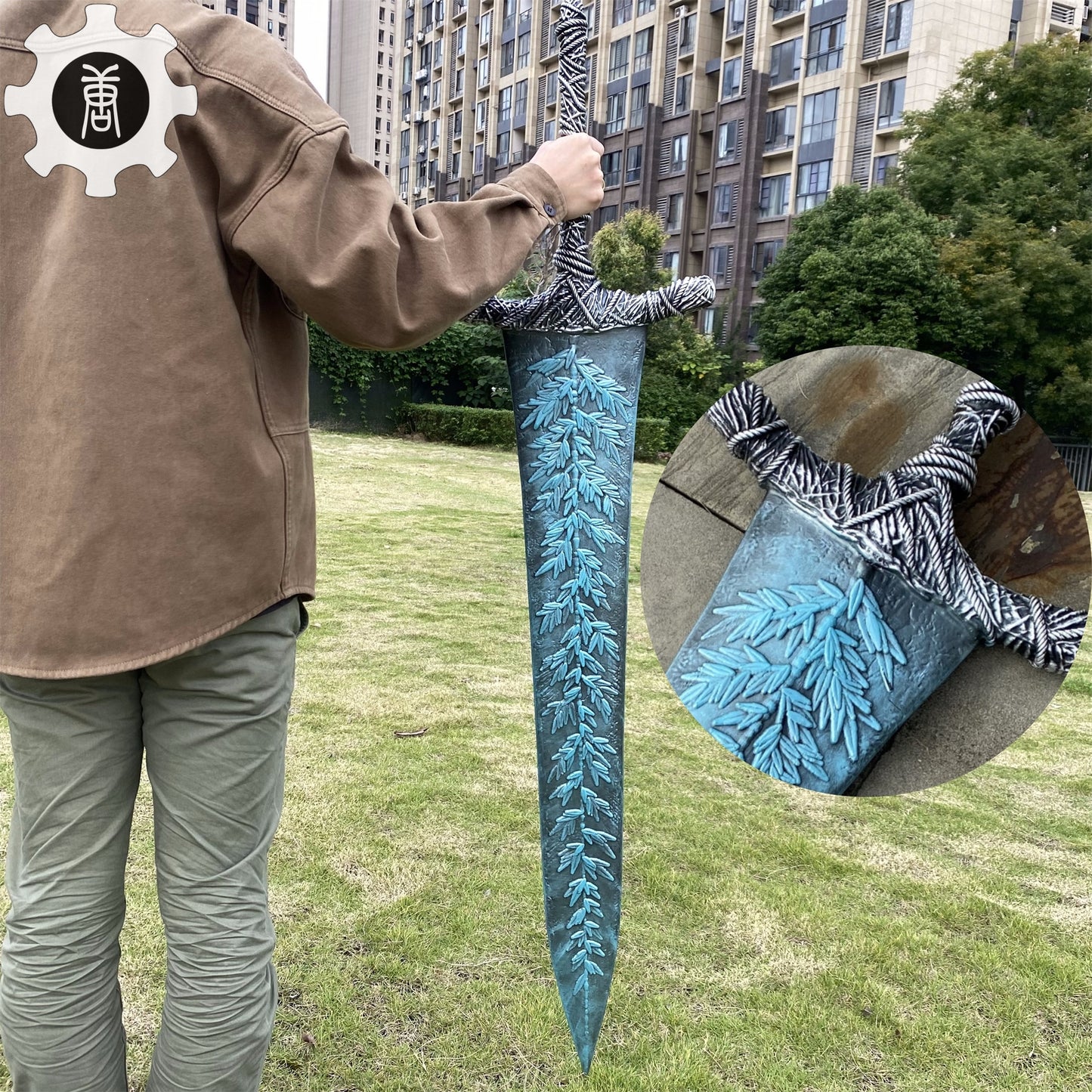 Dark Moonlight Greatsword Life-Size Resin Replica