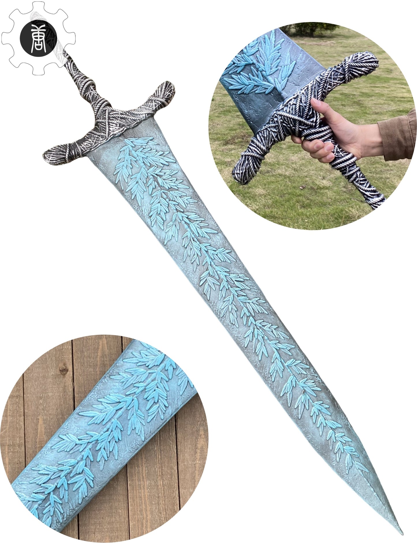 Dark Moonlight Greatsword Life-Size Resin Replica