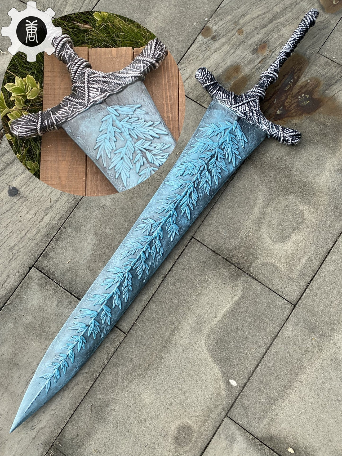 Dark Moonlight Greatsword Life-Size Resin Replica